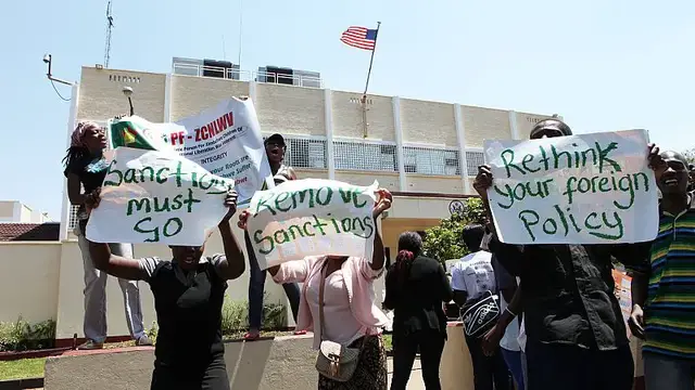 'Video thumbnail for U.S. stops issuing visas to Zimbabeans'