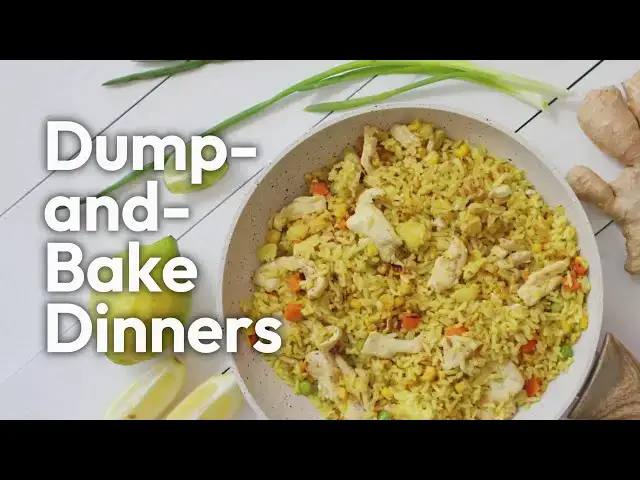 'Video thumbnail for Dump and Bake Dinners That Are Shockingly Good'