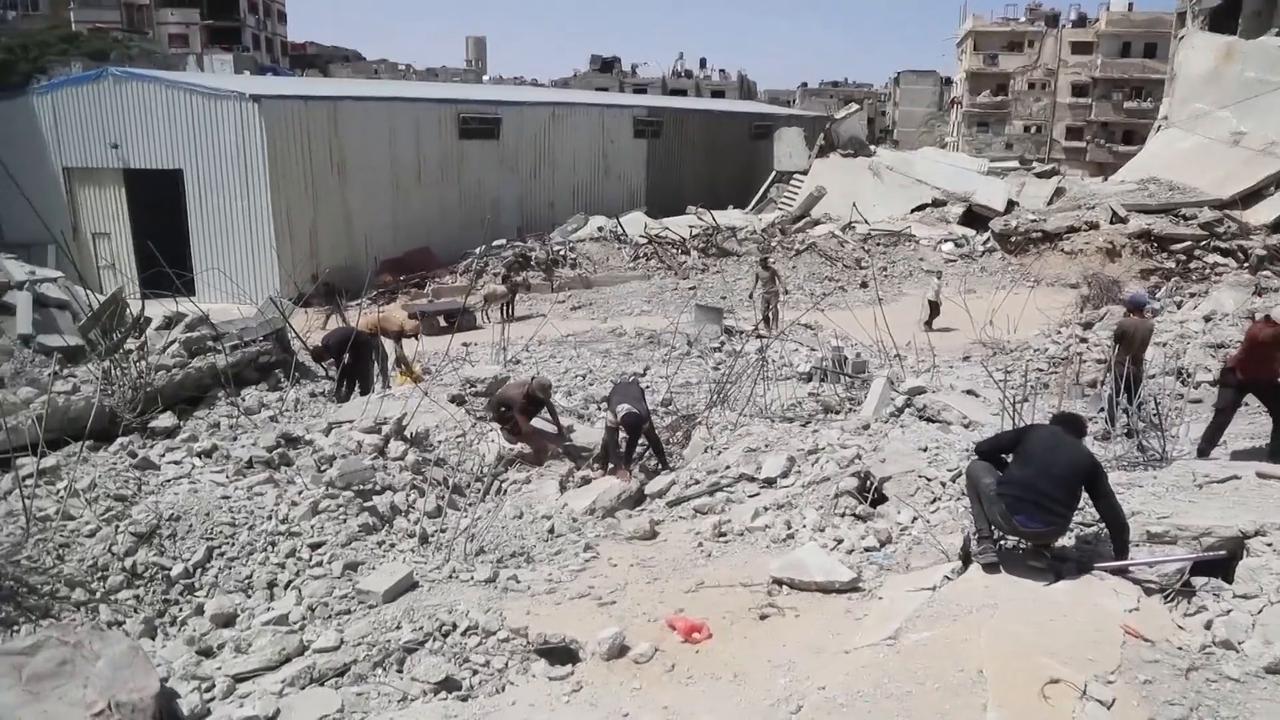 Video thumbnail for Egypt: Hamas says Cairo talks begin to discuss Gaza ceasefire implementation.