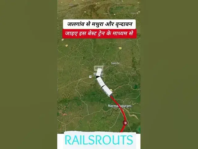 Video thumbnail for जलगांव से मथुरा और वृंदावन जाने वाली ट्रेन   Karnataka Express Full Journey Details