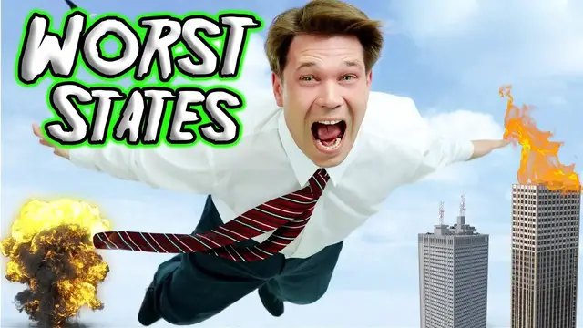 'Video thumbnail for 10 Worst States in the United States(a couple may surprise you)'