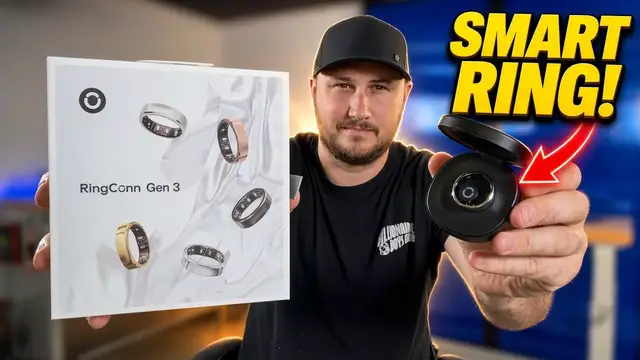 Video thumbnail for Ringconn Gen 3 - The BEST Smart Ring