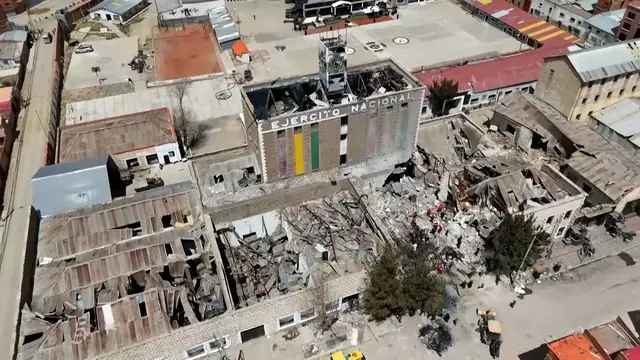 Video thumbnail for ‘House moved like jelly’ says resident near Bolivia barracks blast