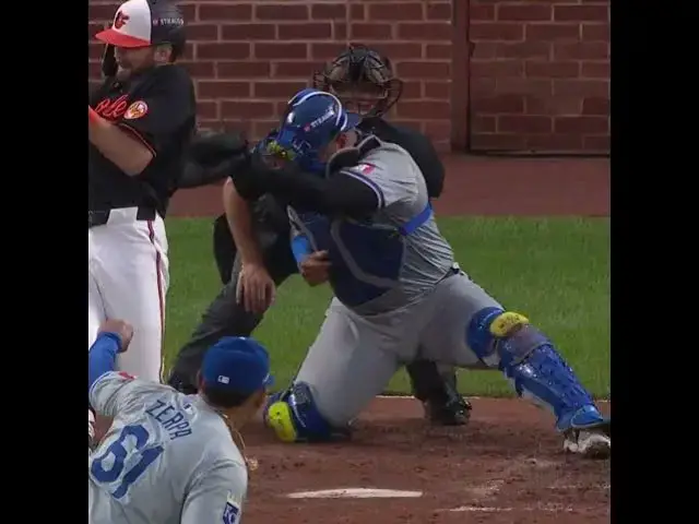 'Video thumbnail for Colton Cowser Strikes Out After Hit-By-Pitch 😳'