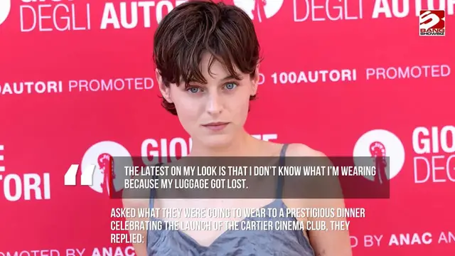 Video thumbnail for Emma Corrin's entire luggage goes missing on way to Venice Film Festival