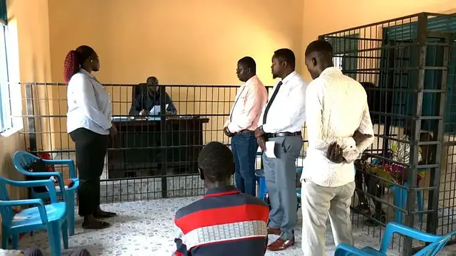 'Video thumbnail for In South Sudan, a new mobile court helps bring perpetrators to justice'