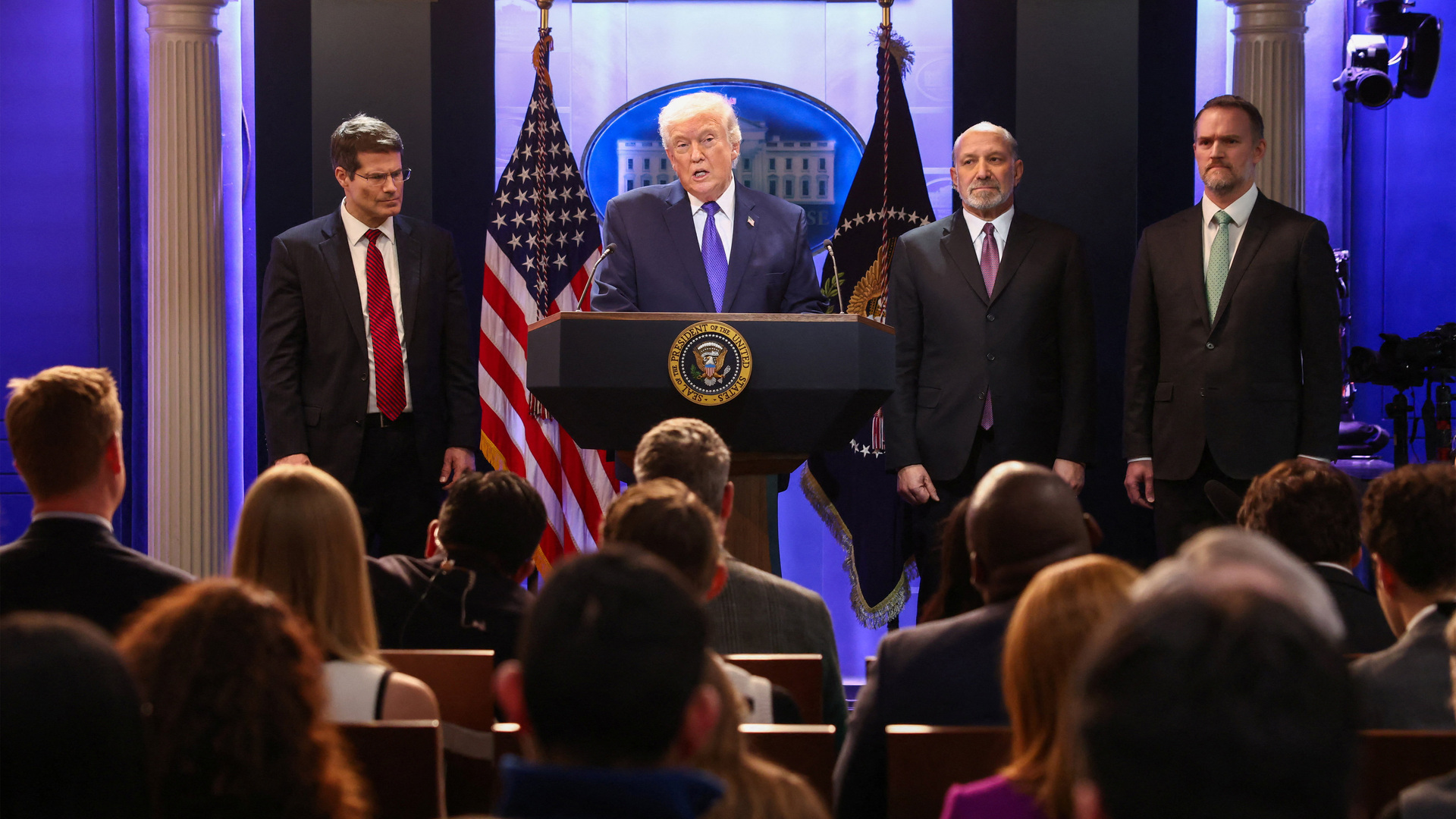 Video thumbnail for Trump: Supreme Court’s rejection of tariffs 'deeply disappointing’