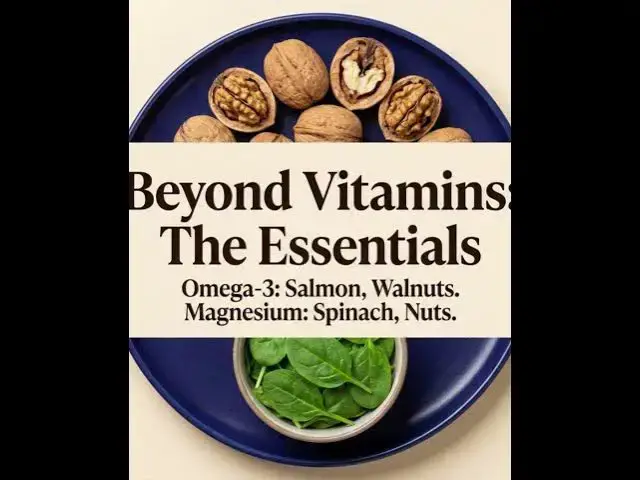 Video thumbnail for What Vitamins You Actually Need and Where to Find Them