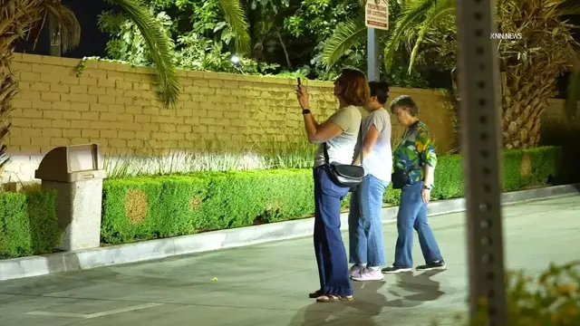 Video thumbnail for US, Los Angeles: Woodland Hills Vehicle Crashes Near In-N-Out.