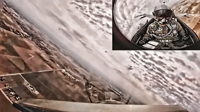 'Video thumbnail for F-16 Cockpit Vid • Dual Views - Nose & Pilot'