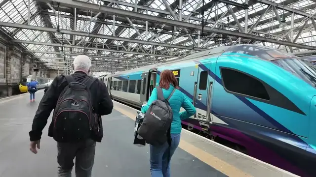 'Video thumbnail for Glasgow to Manchester Train through Scotland to England 2025'
