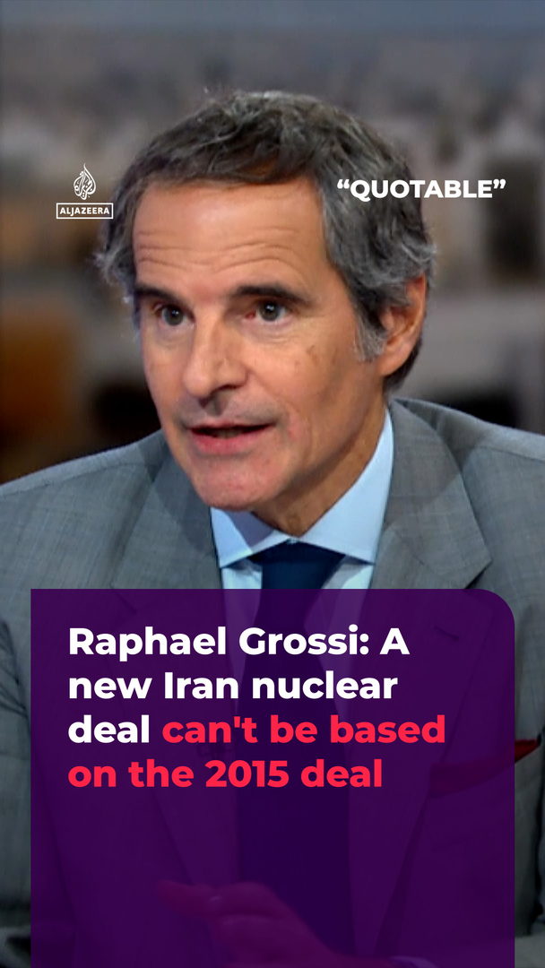 Video thumbnail for Rafael Grossi: Next Iran nuclear deal will look very different