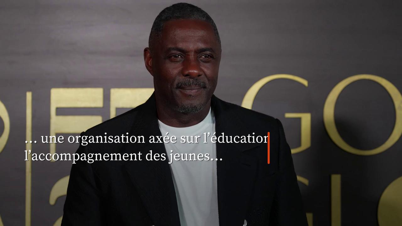 Video thumbnail for Idris Elba a été fait chevalier par le roi Charles III.