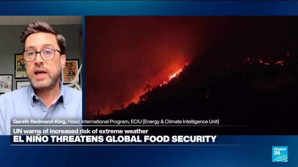 Video thumbnail for 'El Niño turbocharging climate change', warns Gareth Redmond-King