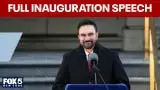 Video thumbnail for FULL: Zohran Mamdani's inauguration speech