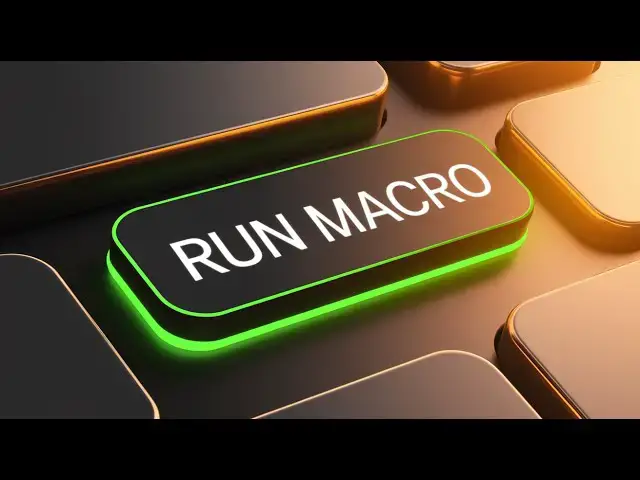 Video thumbnail for Excel 365: How to Run a Macro in One Click ⚙️