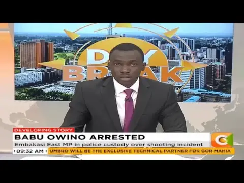 Video thumbnail for Babu Owino-Arrested: for shooting a DJ b club shooting