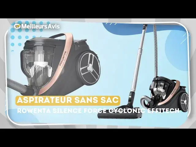 Video thumbnail for Nettoyez en toute sérénité avec le Rowenta silence force cyclonic effitech