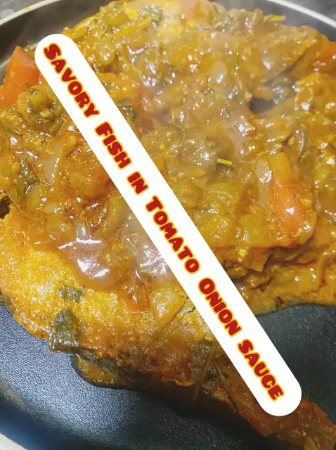 'Video thumbnail for Fish in Tomato & Onion Sauce | Easy Comfort Meal '