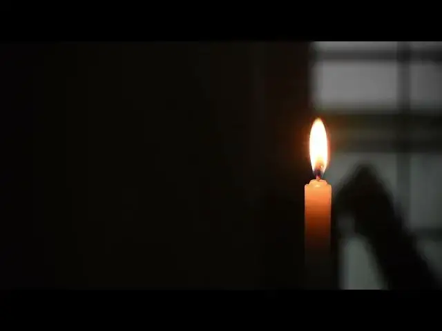 Video thumbnail for CANDLE LIGHT IN DARK