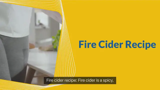 Video thumbnail for Fire cider recipe