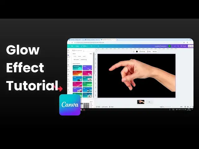 'Video thumbnail for How to Add a Glow Effect in Canva'