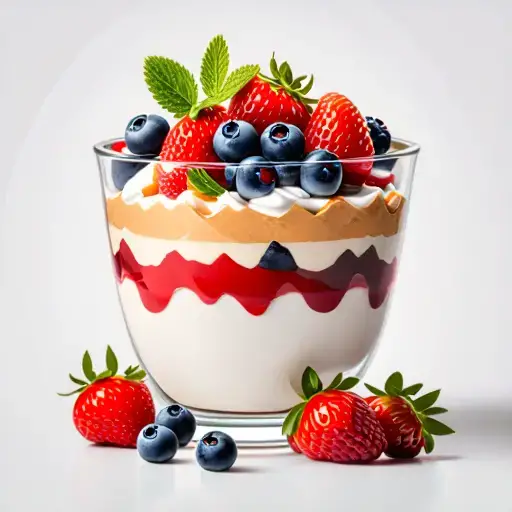 Video thumbnail for Greek Yogurt Parfait with Fresh Berries
