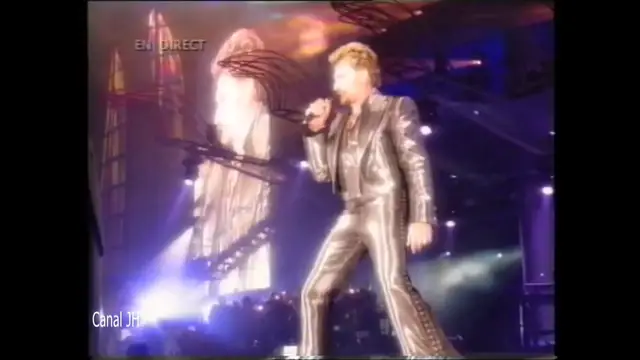 Video thumbnail for Johnny Hallyday - Vivre pour le meilleur - Parc des Princes 2003