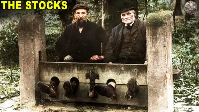Video thumbnail for Experiencing the stocks: A glimpse into historical punishment practices
