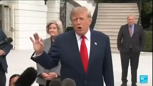 Video thumbnail for Trump hails Russia deal to release diesel as midterms loom