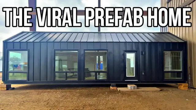 Video thumbnail for I went to Modern Modular to see when the Viral PREFAB HOME will be Available in America…