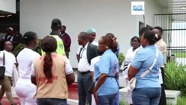 Video thumbnail for First 20 migrants deported from US arrives in Liberia under new 'entirely humanitarian' deal