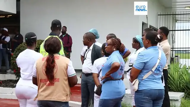 Video thumbnail for First 20 migrants deported from US arrives in Liberia under new 'entirely humanitarian' deal