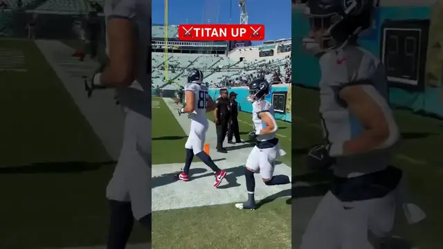 Video thumbnail for Let’s go boys!  #titans #titanup #tennesseetitans #willlevis #ryantannehill #gameday