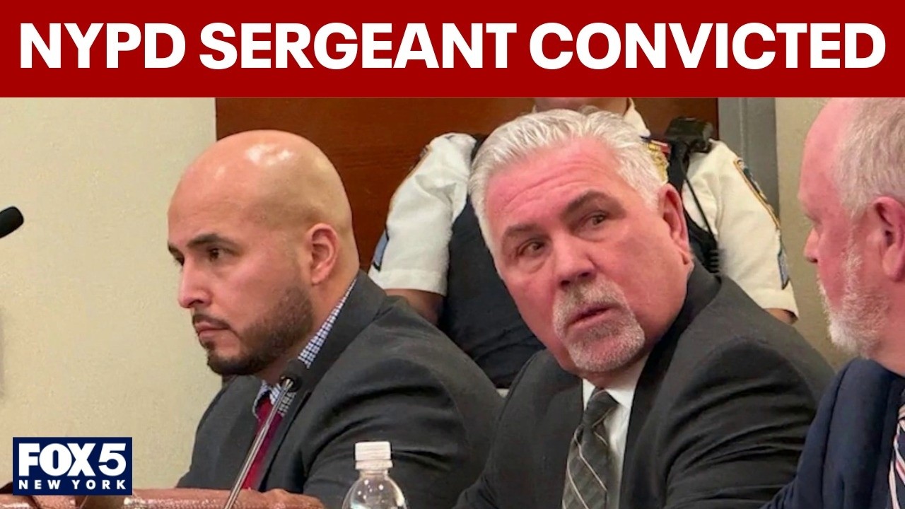 Video thumbnail for NYPD sergeant convicted of manslaughter