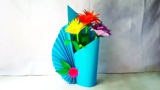 Video thumbnail for How To Make Origami Sunflower | DIY Paper Flowers Craft 2021