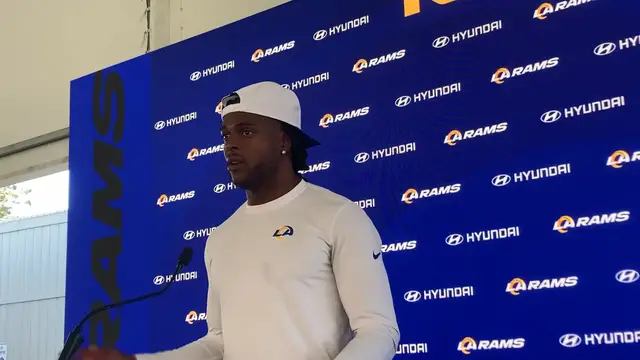 Video thumbnail for Los Angeles Rams WR Davante Adams on Matthew Stafford, Playing in L.A., Retirement