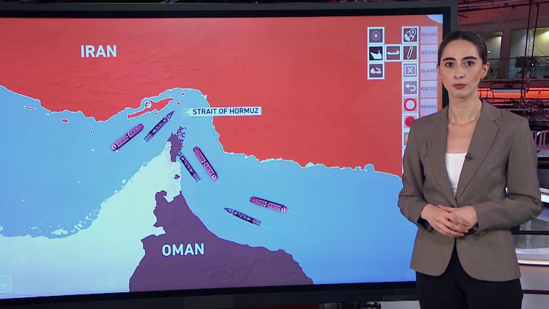 Video thumbnail for Strait of Hormuz crisis deepens as Iran blocks key global oil route