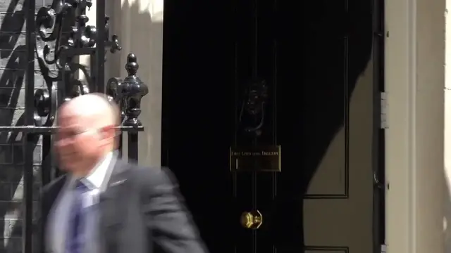 Video thumbnail for US: UK Prime Minister Starmer left 10 Downing Street in London to attend Prime Minister’s Questions.