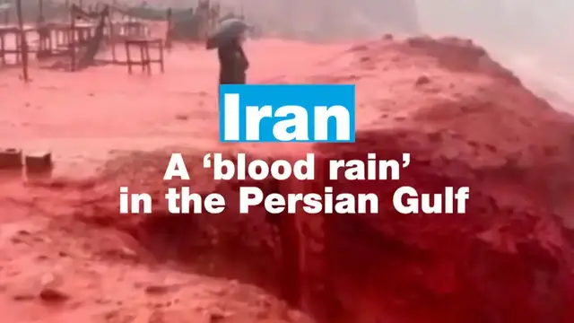 Video thumbnail for Iran: A ‘blood rain’ in the Persian Gulf