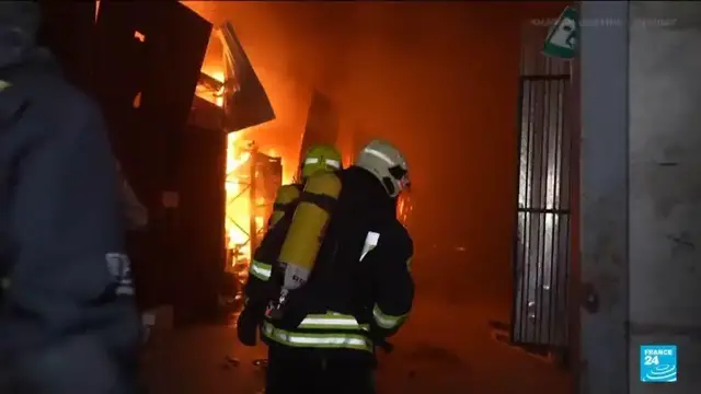 Video thumbnail for At least 6 dead as Russia strikes Ukraine’s Kharkiv