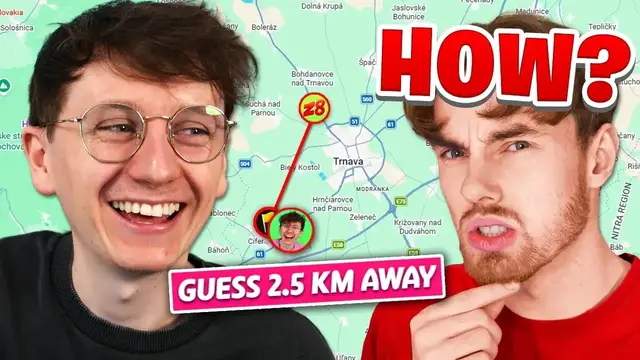 Video thumbnail for Geoguessr but I can see how far away my guess is