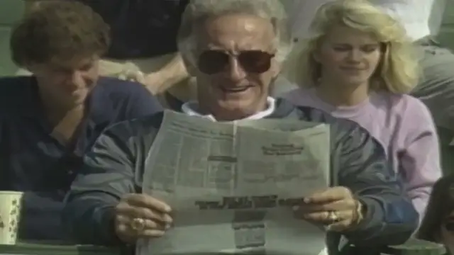 'Video thumbnail for Bob Uecker introduces John McEnroe from the stands for Episode 8 of The Wacky World of Sports'