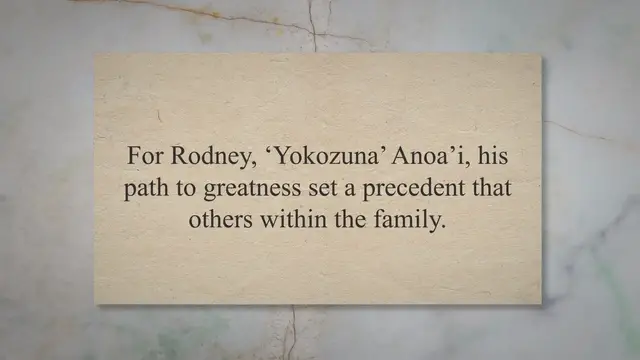 Video thumbnail for Yokozuna - The Samoan Dynasty's First World Champion
