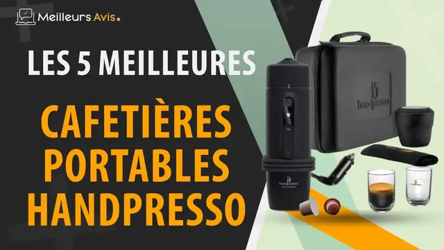 Video thumbnail for ⭐️ MEILLEURE CAFETIERE PORTABLE HANDPRESSO - Comparatif 2023