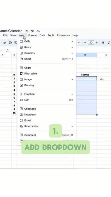 'Video thumbnail for How to Create an interactive project tracker in #GoogleSheets Part I'