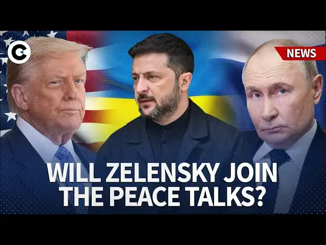 'Video thumbnail for Will Zelensky attend Trump and Putin’s Russia-Ukraine peace talks in Alaska?'