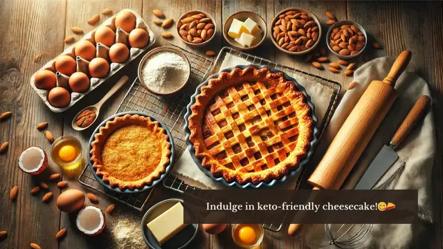 'Video thumbnail for Keto Pie Crusts for Cheesecake: Low-Carb Indulgence'
