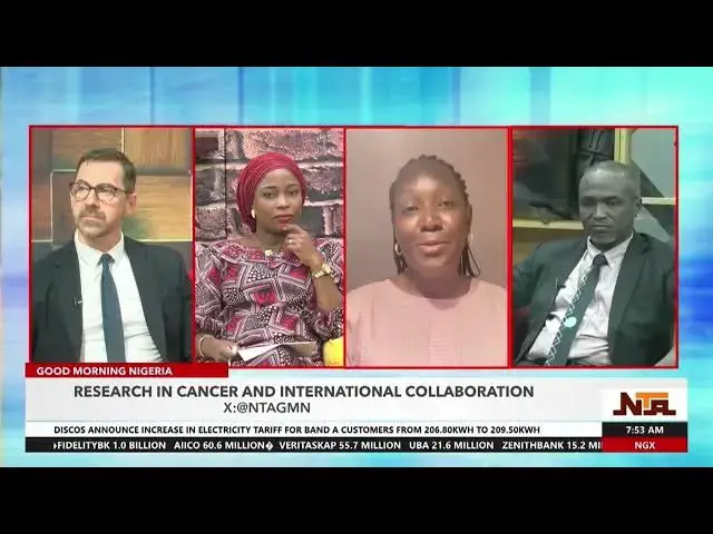 'Video thumbnail for International Collaboration Will Enhance Nigerians With High Quality Research On Cancer | NTA'