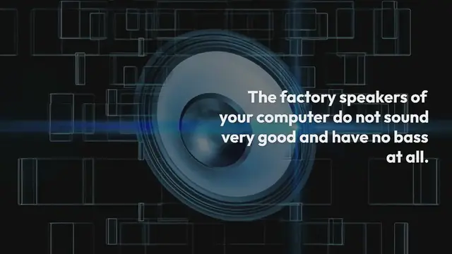 Video thumbnail for 8 Best Bass Computer Speakers 2022